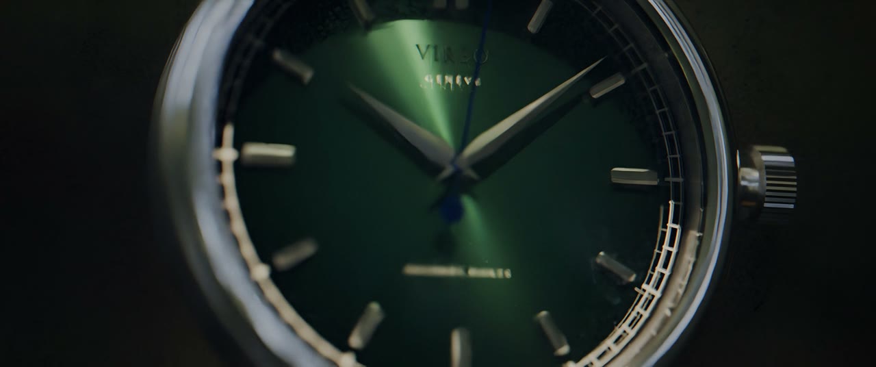The reassembled watch, hero shot